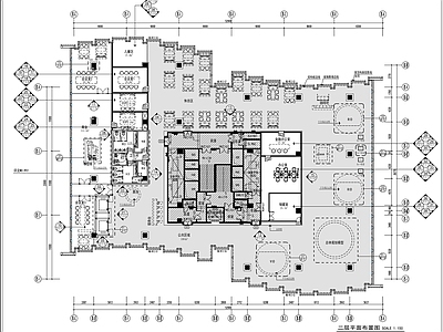 现代展厅 华润城展厅 商业展厅 施工图