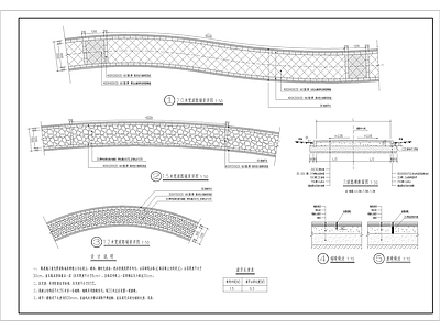 景观平面图 道路 广场 平面图 烧烤场地 施工图