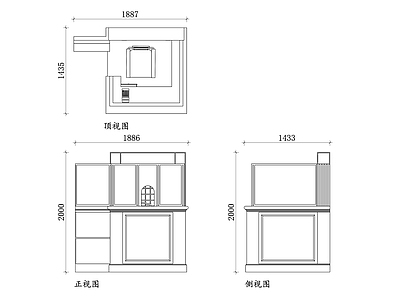 现代其他商业建筑 景区售票亭 售票亭 旅游售票亭 景区售票口 景区服务亭 施工图