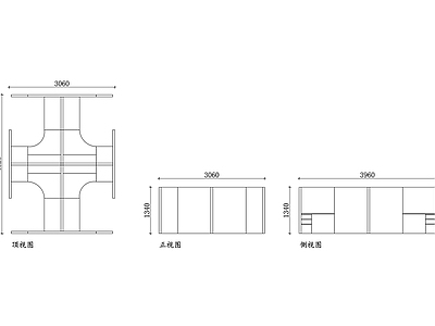 现代办公室 办公隔间 办公室隔断 现代办公区 办公隔板 开放式办公区 施工图