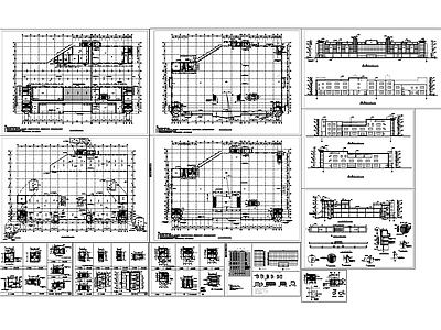 现代商业综合体 商贸城中心建施 施工图