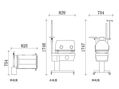 现代医院 新生儿位 新生儿监护 新生儿病 新生儿ICU 新生儿重症监护 施工图