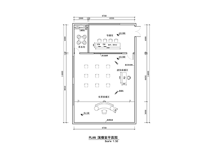 现代简约直播间 演播直播室方案图 综合直播间方案图 现代简约直播间 施工图