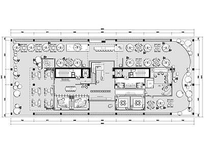 现代其他休闲娱乐空间 露营咖啡馆 雪茄沙龙 露营会所 施工图