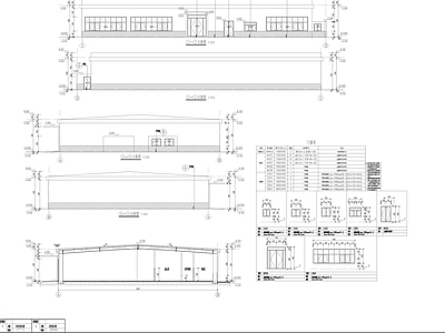 现代其他建筑 羊肚菌大棚 施工图