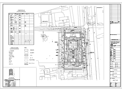 新中式古建 多个寺庙规划图纸 寺庙 施工图