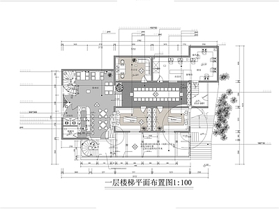 现代侘寂酒吧 两层民宿清吧 露营酒吧 施工图