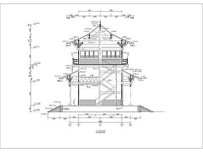 中式古建 海源 施工图