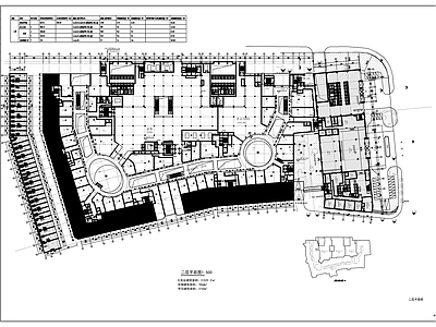 现代商业综合体 某大型商场建筑图 商场 施工图