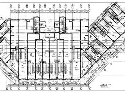 现代住宅楼建筑 现代商住楼建施图 施工图