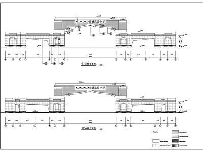 现代其他建筑 某高中校建施 施工图