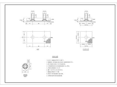 景观节点 荷蒲薰风 木栈道 木步道 大样图 施工图