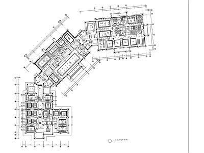 现代会所 都市华庭会所 施工图