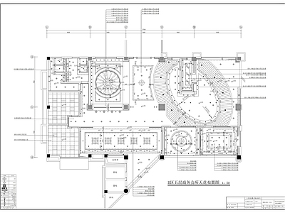 现代会所 五星商务会所 施工图