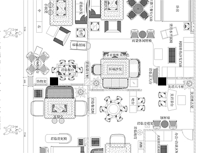 现代其他商业空间 施工图