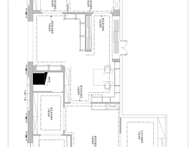 轻奢意式其他商业空间 施工图