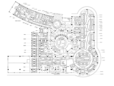 现代其他休闲娱乐空间 桑 施工图