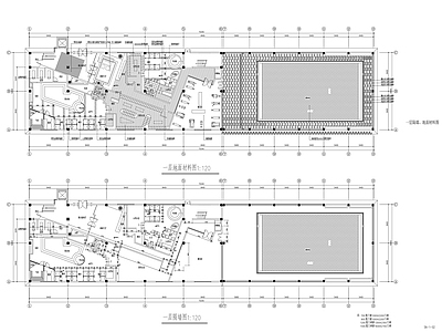 现代其他休闲娱乐空间 桑拿游泳馆施 施工图