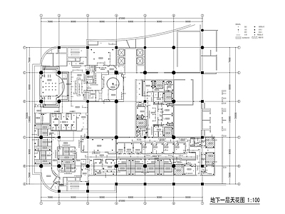 现代其他休闲娱乐空间 桑拿中心装修图 施工图