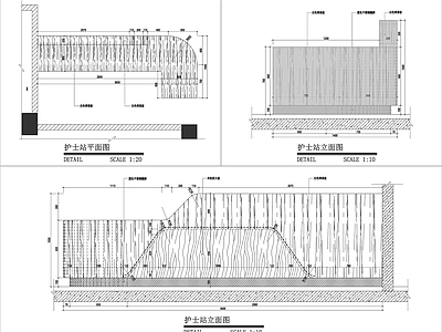 现代家具节点详图 柜体节点 抽屉节点 施工图