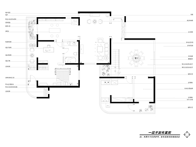 整体家装空间 家装全套图 施工图