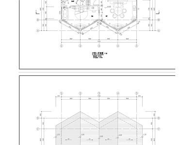 现代轻奢民宿建筑 独栋民宿 屋 施工图