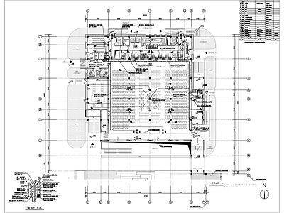 电气图 教职工及学生食堂 施工图