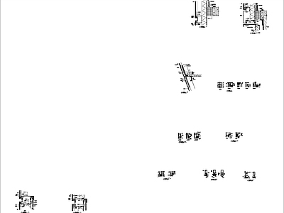 结构节点图 超高层 斜面玻璃幕墙 节点详图 施工图