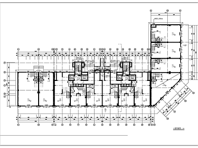 现代住宅楼建筑 现代商住楼建施图 施工图