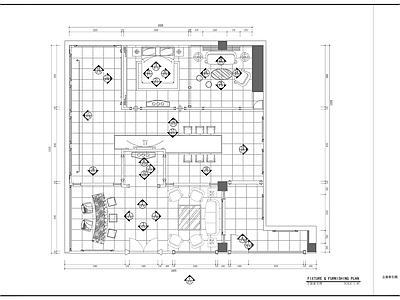 现代其他商业空间 展厅室内设计施工 施工图