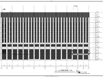 现代办公楼建筑 便民建筑 施工图