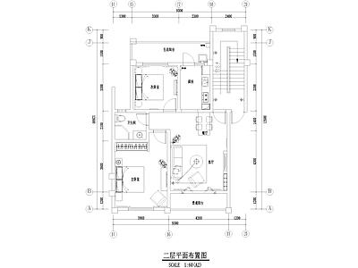 现代民宿 现代度假风民宿 施工图