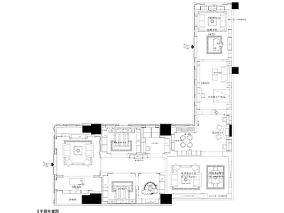 简欧欧式其他商业空间 施工图