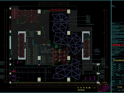 现代其他建筑 电竞城 施工图