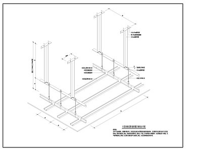 其他节点详图 天转换层做法 施工图