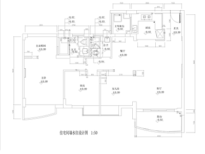 整体家装空间 家 施工图