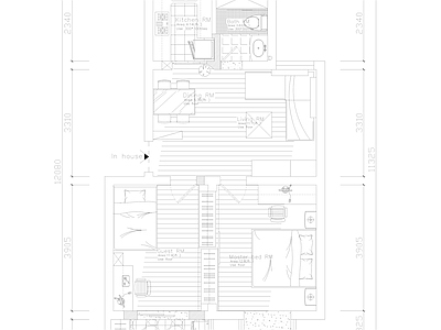 整体家装空间 家 施工图