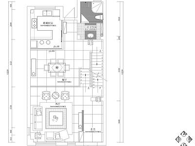 整体家装空间 家 施工图