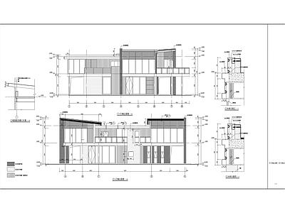 现代其他商业建筑 饮品店建筑 餐饮建筑 施工图