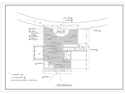 景观平面图 小场地 儿童休闲娱乐区 设计平面图 施工图