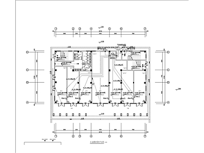 电气图 商业建筑电施图 建筑电气 施工图