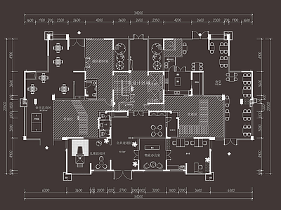 新中式其他教育空间 工装 休闲空间 办公空间 餐饮 节点图 施工图