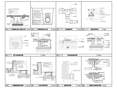 给排水节点详图 给排水安装大样 施工图