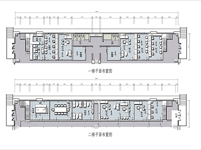 现代办公室 办公室平面 办公空间 办公室平面图 施工图