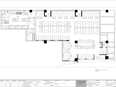 工业快餐店 暗黑系工业风餐厅 施工图