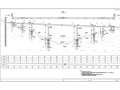 混凝土结构 混凝土连续刚构桥 施工图