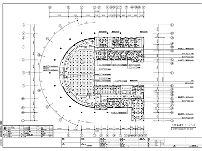 现代整体办公空间 档案馆室内装饰图 施工图