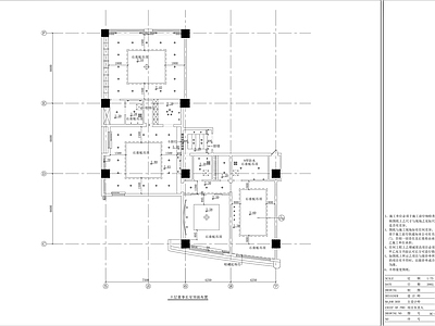 现代办公室 董事长室设计图 施工图