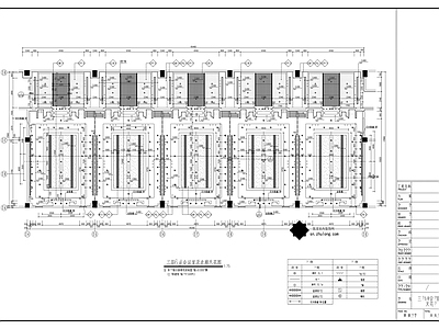 现代整体办公空间 国际会议中心会议 施工图