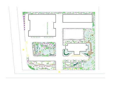 其他景观 标准 绿化景观 施工图